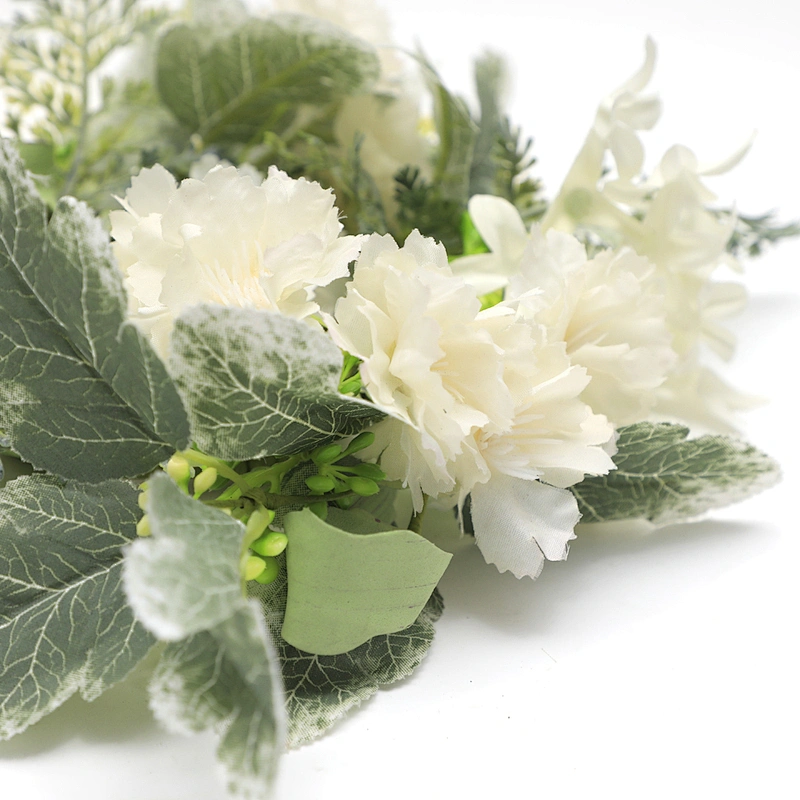 Interior decoration summer Friendly Arts And Crafts Real Touch Wreath Luxury Lavender wreath with leaves
