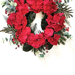 Christmas decorations Artificial flowers 60.9/33cm Arts Artificial flowers Hand Wrapped Floral