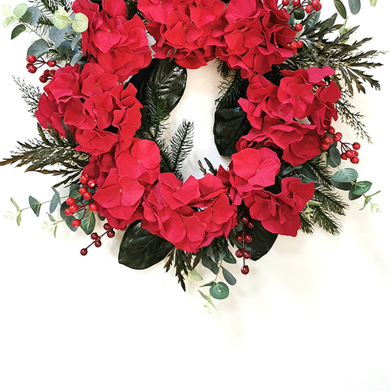 Christmas decorations Artificial flowers 60.9/33cm Arts Artificial flowers Hand Wrapped Floral