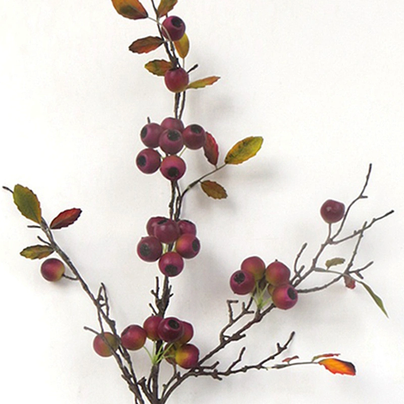 New Style Decoration Home Door Decorations 107cm Red And Yellow Artificial Flowers Artificial Wheat Spray