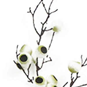 Spring new fashionable family spring floral hand wrapped floral real touch wreath artificial flowers in bulk
