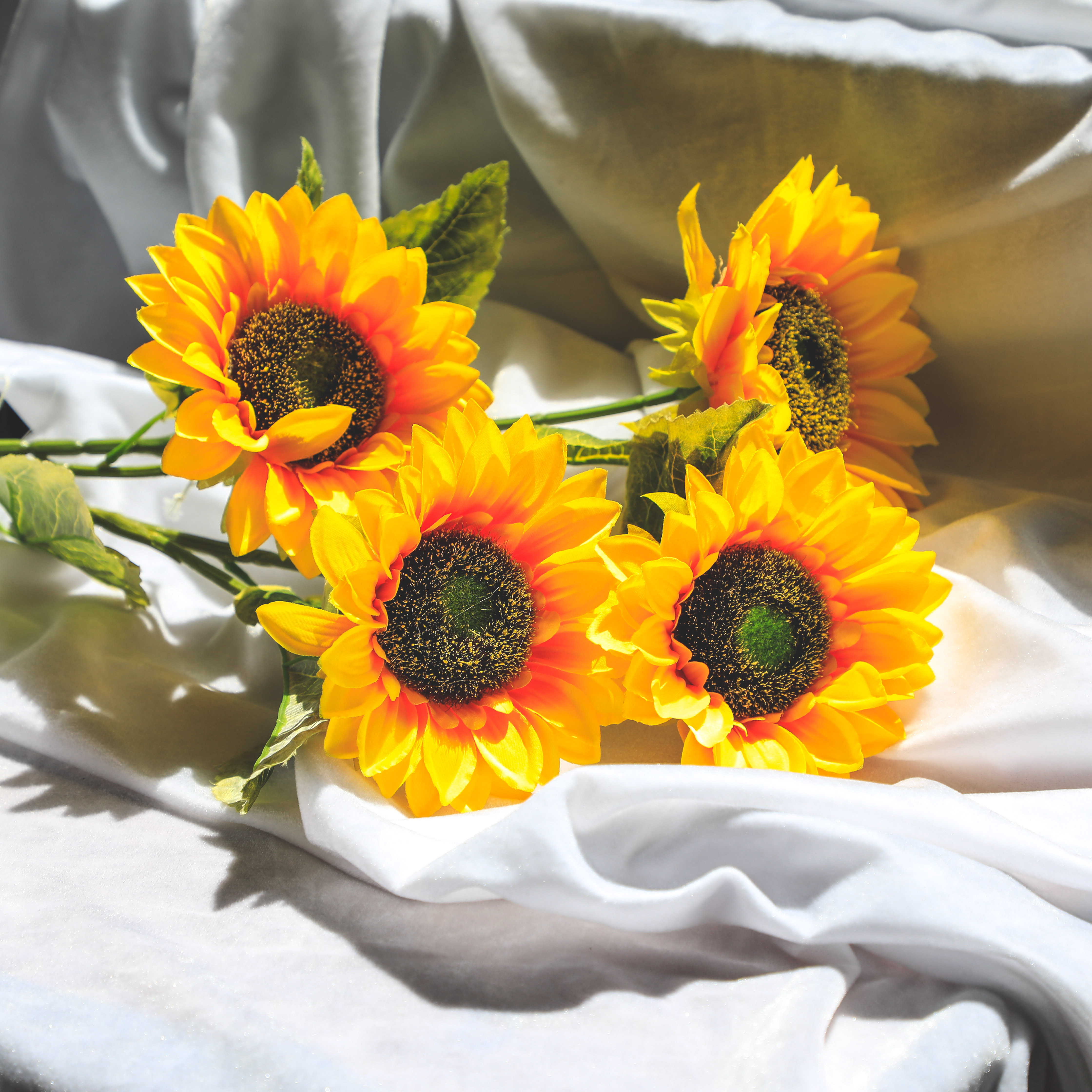Spring arts artificial leaves Sunflower yellow Flowers Wreath Real summer artificial Sunflower yellow