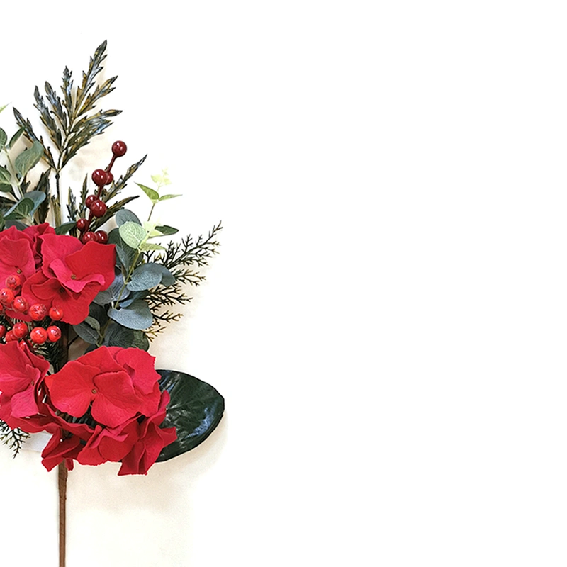 Christmas decorations Artificial flowers 68.6cm personalized Artificial leaves Arts Artificial flowers