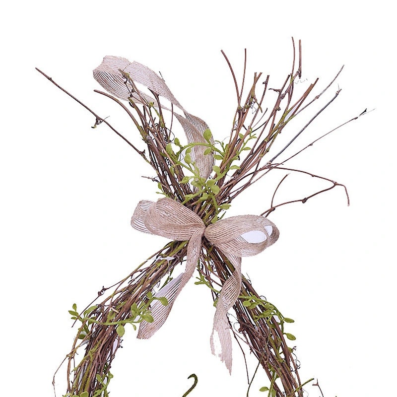 Made In China spring floral Easter Candle Ring Egg Wreath Hand Wrapped wreath