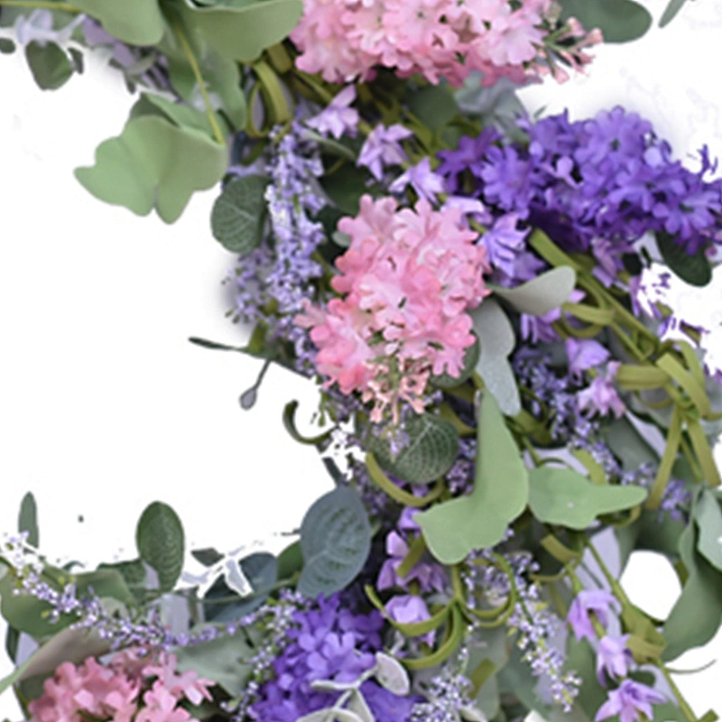 New Design Spring Wild Flower Artifical Plant Arts And Crafts Wreaths Handmade Wreaths