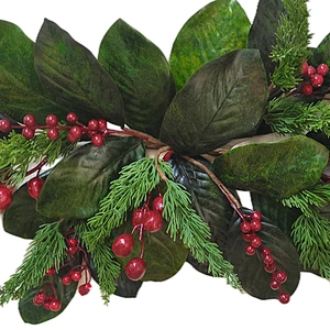 New Design Christmas decorations green leaves 91.44cm Arts And Crafts artificial leaves