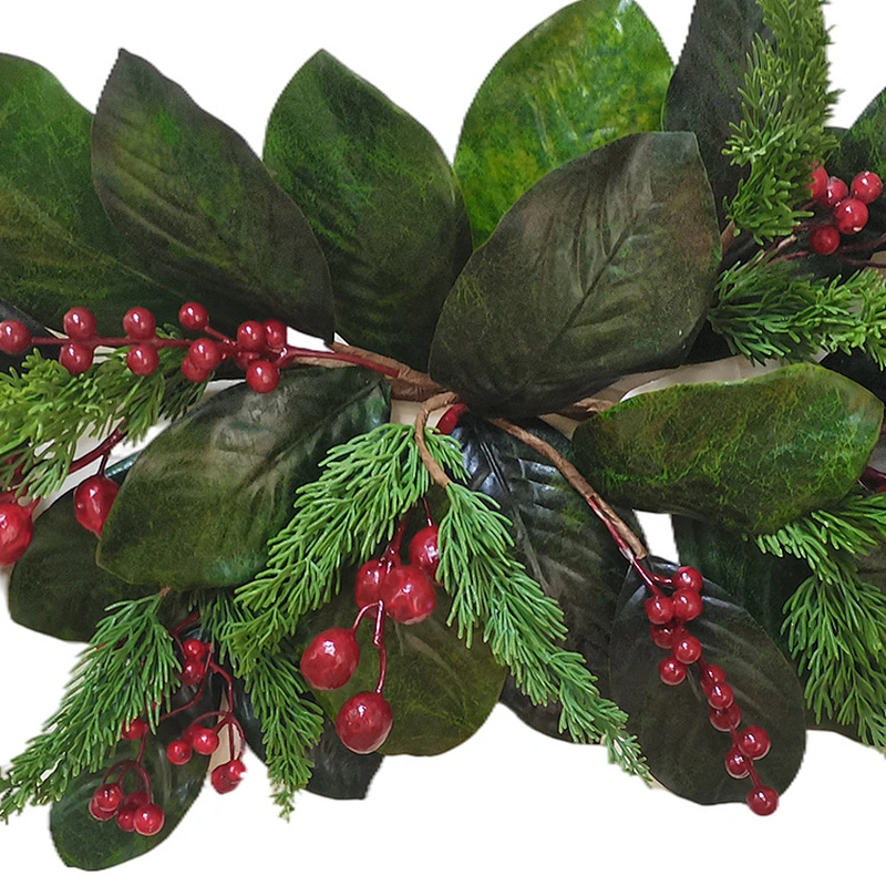 New Design Christmas decorations green leaves 91.44cm Arts And Crafts artificial leaves