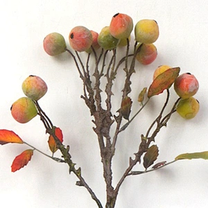 New Style Decoration Home Door Decorations 57cm Red And Yellow Artificial Flowers Artificial Wheat Sprayale