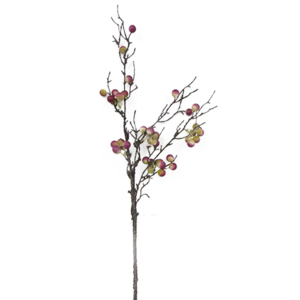 Good quality reasonable price wreath decorations artificial flower spray with leaves artificial flower