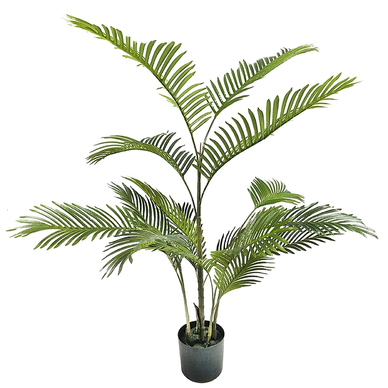 Home garden Simulation Plastic Plant Areca Palm Handcraft Areca Artificial Areca Palm Tree