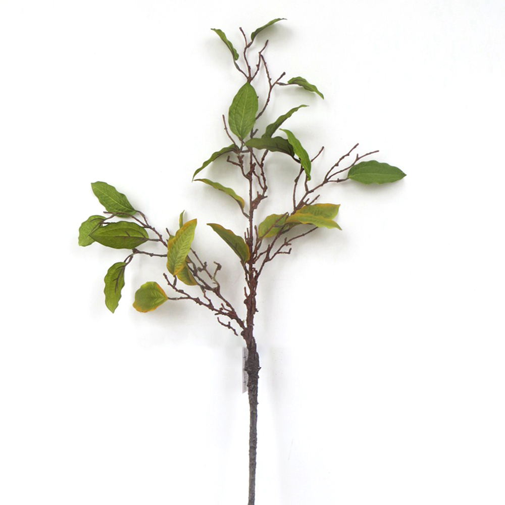 High quality good supplier Latest Fashion Hand Wrapped Floral 104cm Green Flowers Leaves Artificial Flowers For Sale