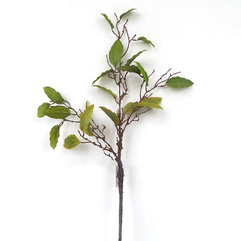 High quality good supplier Latest Fashion Hand Wrapped Floral 104cm Green Flowers Leaves Artificial Flowers For Sale