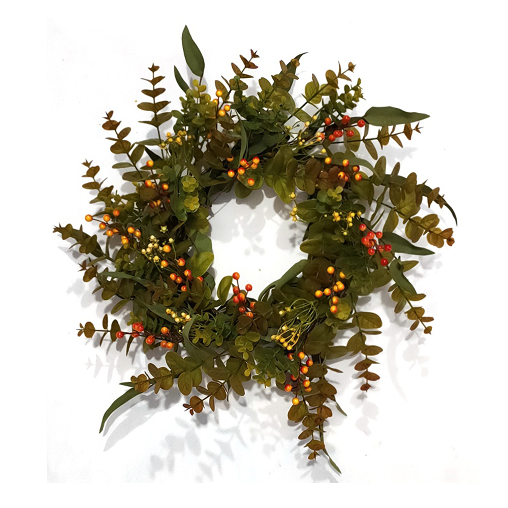 Good quality reasonable price artificial wreath real touch artificial white flowers in bulk