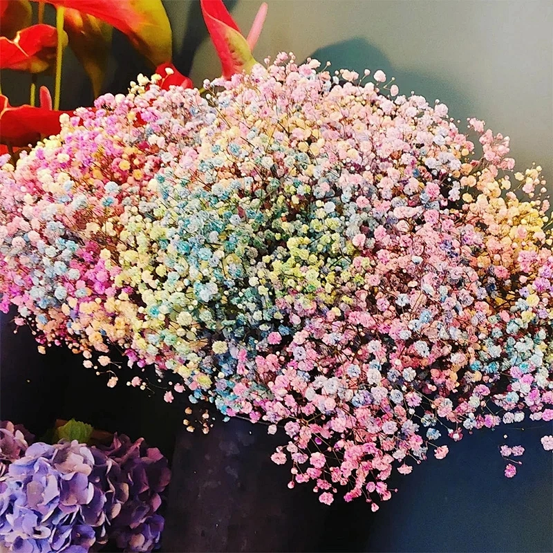 Flowers Gypsophila Arrangement Wedding Decoration Fleurs Christmas Home Decor Artificial Flowers