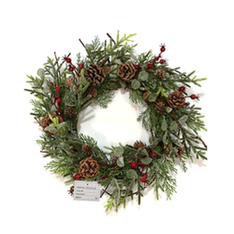Wholesale High Quality New Type Home Decor Christmas Artificial Flowers Wreath