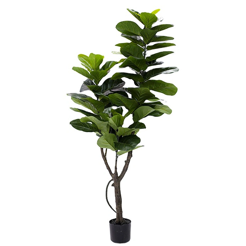 Different Size Green leaf tree Artificial Qin Yerong Plant Plastic Bonsai Tree For Indoor Decoration