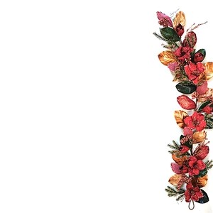 Hand Wrapped Floral with berry Artificial flowers 182.9cm Christmas decorations Artificial flowers