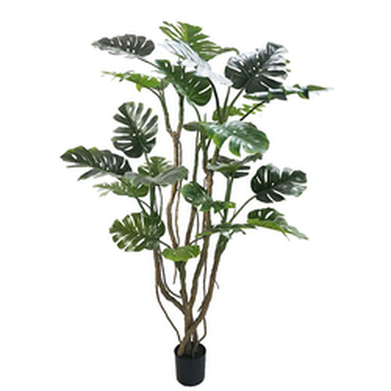 New Products Artificial Plant Simulation Green MONSTERA Curvature Monstera Plant