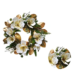New Design Christmas decorations Artificial flowersPine needles and leaves spray Artificial flowers  76.2/45.7cm leaves