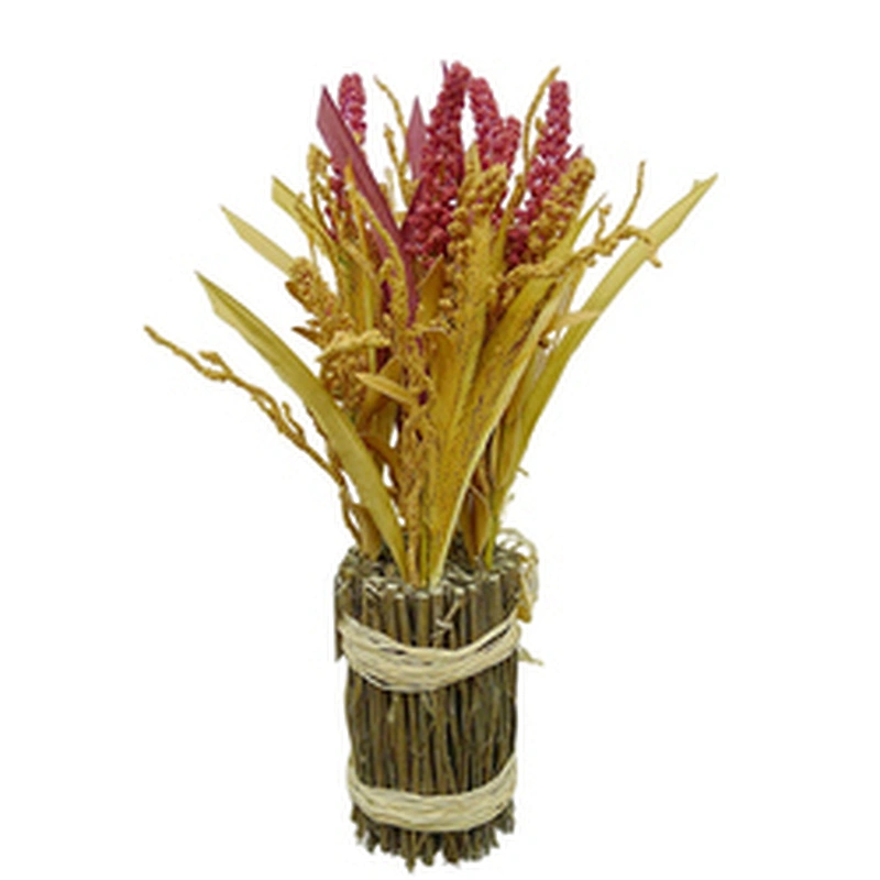 New Style Decoration Out Door Decorations 66cm Red Orange Yellow Spray Hand Wrapped Spray