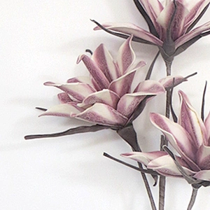 New Design Handy Carfts Wedding Bouquet Foam Decorative Model Flowers 120cm Silk Foam Flower