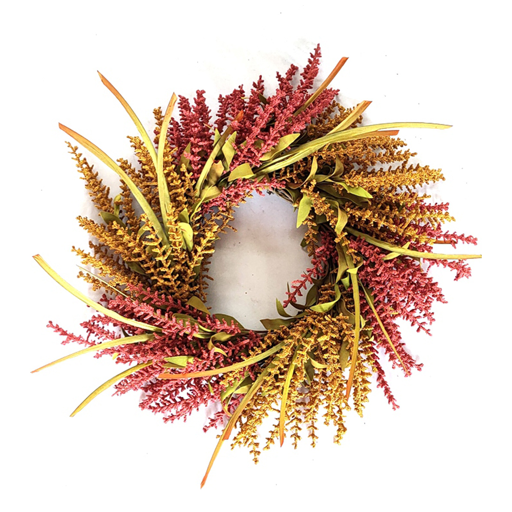 Wholesale interior decoration summer peony artificial wreath real touch artificial decoration flowers