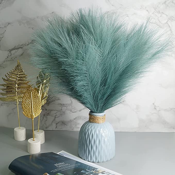 Wholesale fashion artificial Natural Pampas Grass Ramadan Decoration background Artificial Flowers