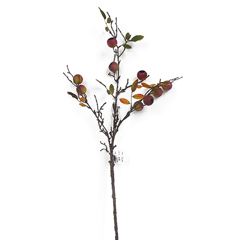 Wholesale fashion warm Autumn decoration Seven persimmons artificial flower hand wrapped artificial flower