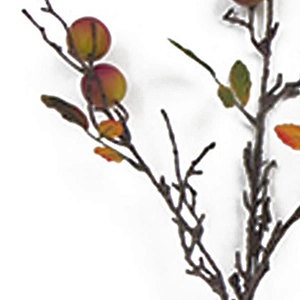 Wholesale fashion warm Autumn decoration Seven persimmons artificial flower hand wrapped artificial flower