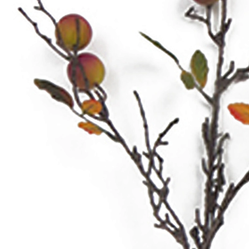 Wholesale fashion warm Autumn decoration Seven persimmons artificial flower hand wrapped artificial flower