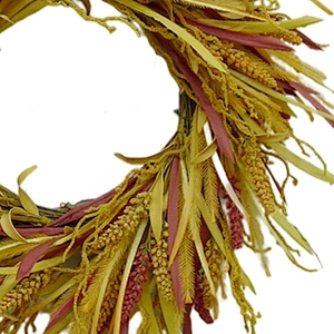 Wholesale Fashion Red Orange Yellow Flowers 60cm Orange Artificial Flowers In/Out Door Decorations For Sale