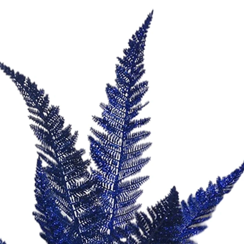 Leaves Artificial flowers 124.46cm Christmas decorations Artificial flowers single fern leaves