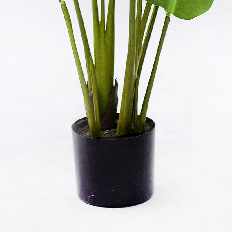 Factory Direct Sale Variegated Banana Tree Fiber Artificial Traveller's Banana Tree