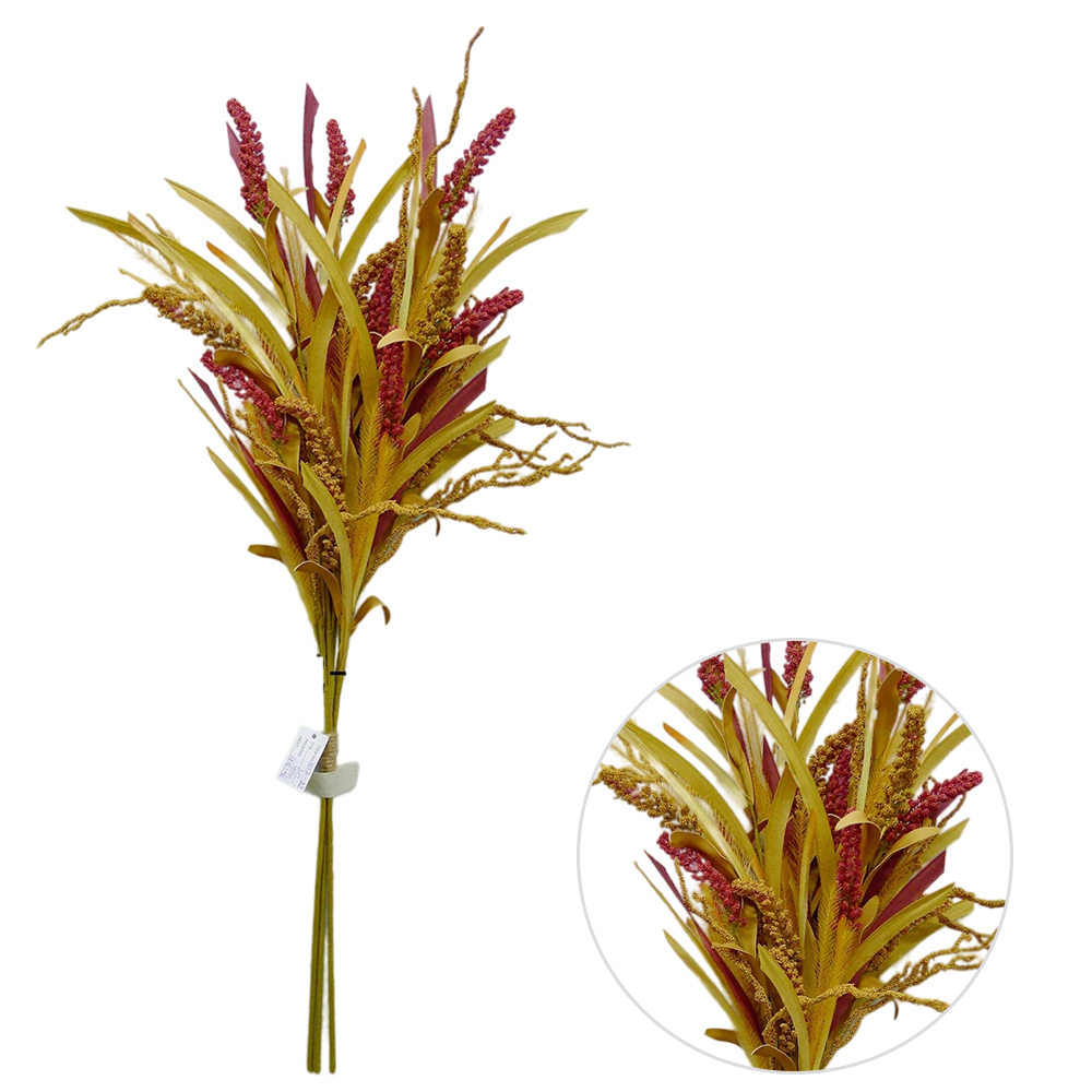 Manufacturer Promotion Home Door Decorations 82cm Hand Wrapped Spray Artificial Artificial Autumn Wheat