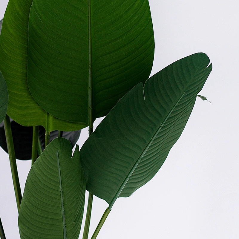 Hot Sale Huge Topiary Plastic Traveller's Tree Banana Tree Suppliers Artificial Banana Tree