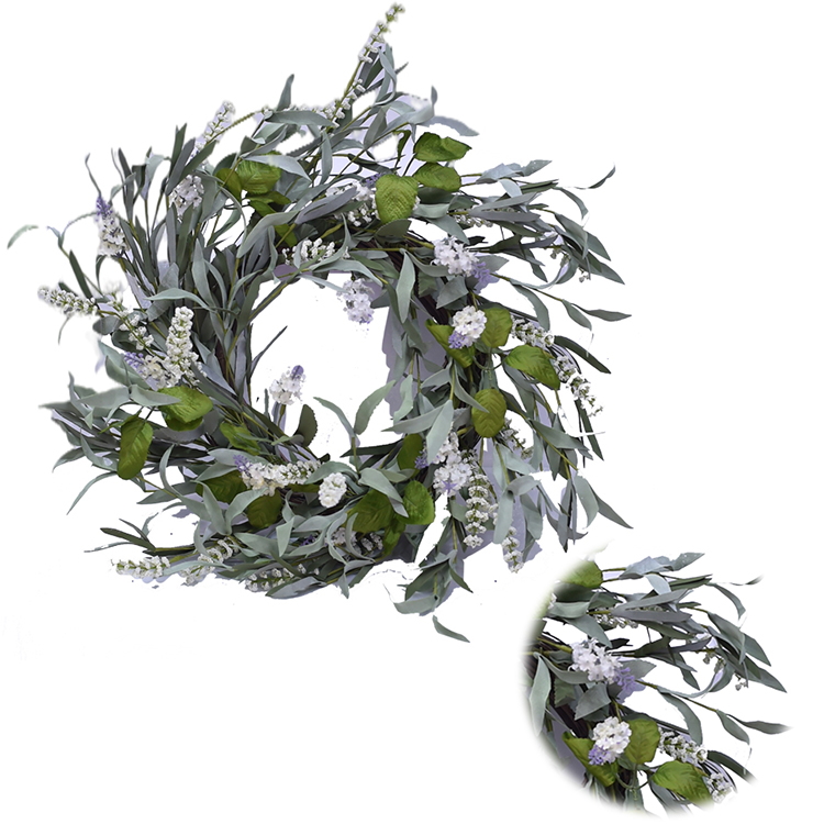 Handy Carfts Natural Artificial Greenery Wreath Ornamental Luxury Handmade Wreaths