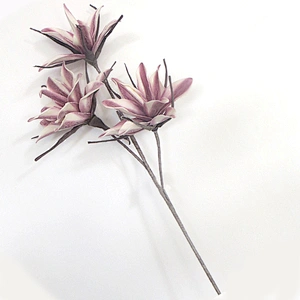 New Design Handy Carfts Wedding Bouquet Foam Decorative Model Flowers 120cm Silk Foam Flower