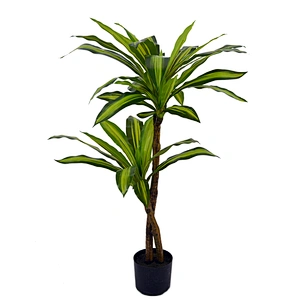 Best Quality Real Touch Garden Decorate Artificial Dracana Tree For Sale