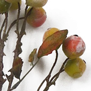 Wholesale fashion warm autumn decoration spring wreath artificial wholesale hand wrapped floral flowers