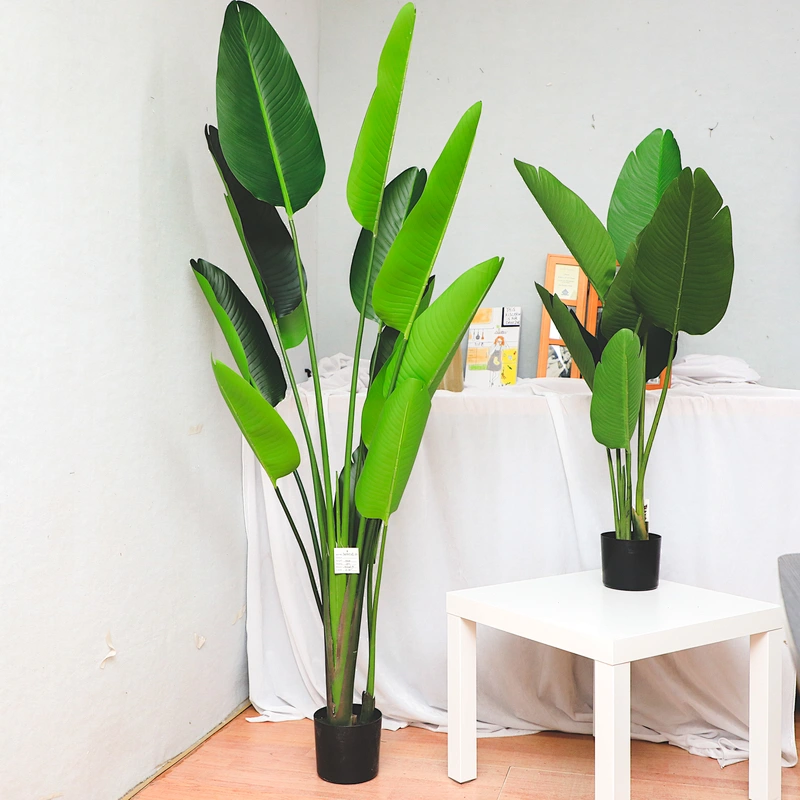 Customized Artificial Indoor Banana Trees Decoration Popular Vivid Customized Banana Tree