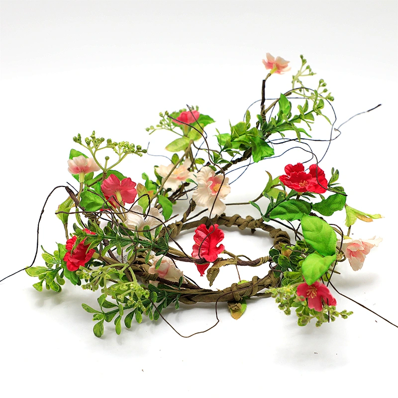spring spray Artificial flowers 28cm Real summer artificial flowers Hand Wrapped Floral spring faux flower