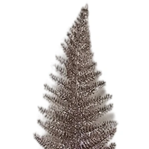 Christmas Decorations Artificial Flowers 73.66cm Golden Flowers Hand Wrapped Floral For Sale