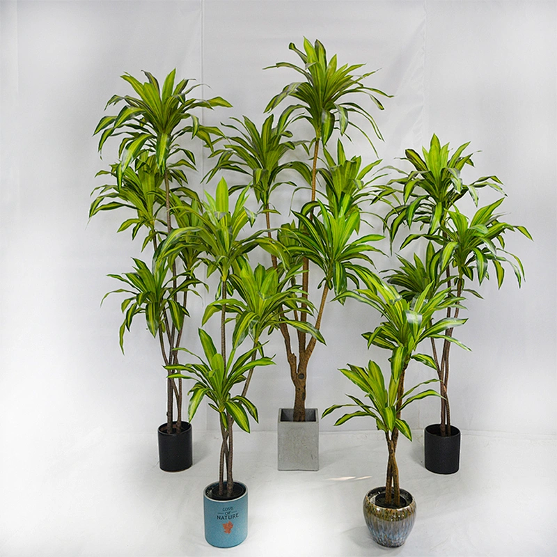 Artificial Trees Evergreen Forest Dracaena Beautiful Dracena Odorant For Living Room Decoration