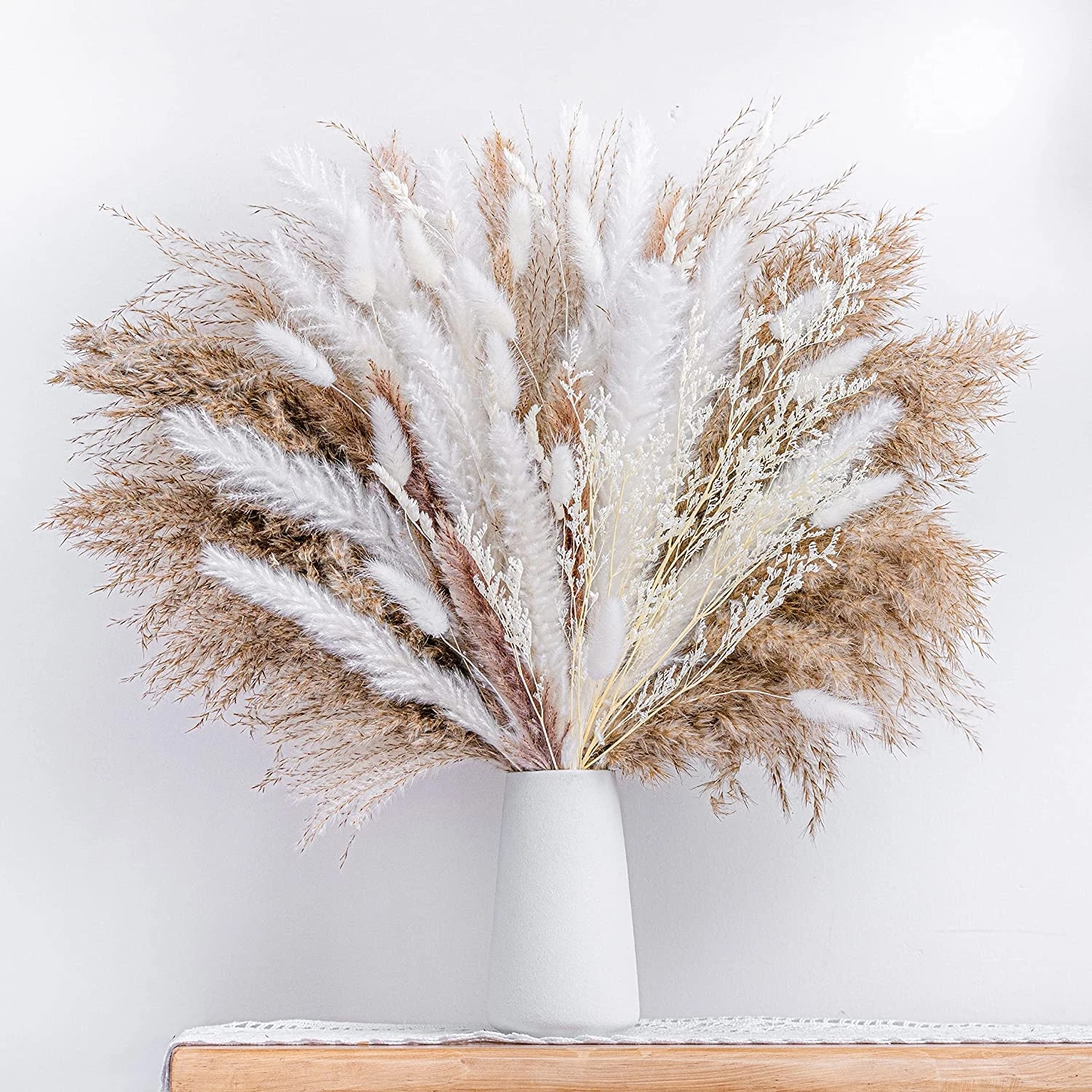 Natural Dried Pampa Grass Bouquet Home Decor Bouquet Dried Pampas Grass Bouquet for Wedding Ramadan