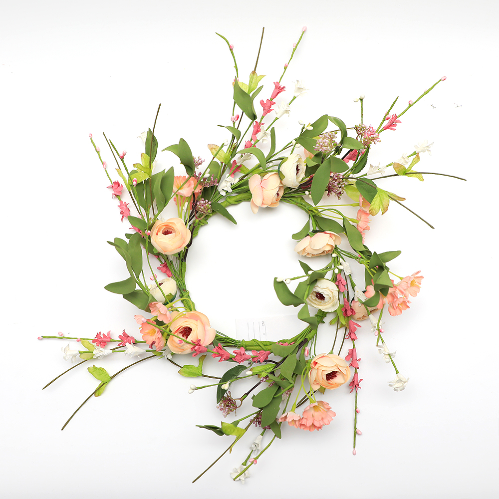leaves by hand Spring Plant 39cm spring personalized Artificial leaves Hand Wrapped Faux Flower