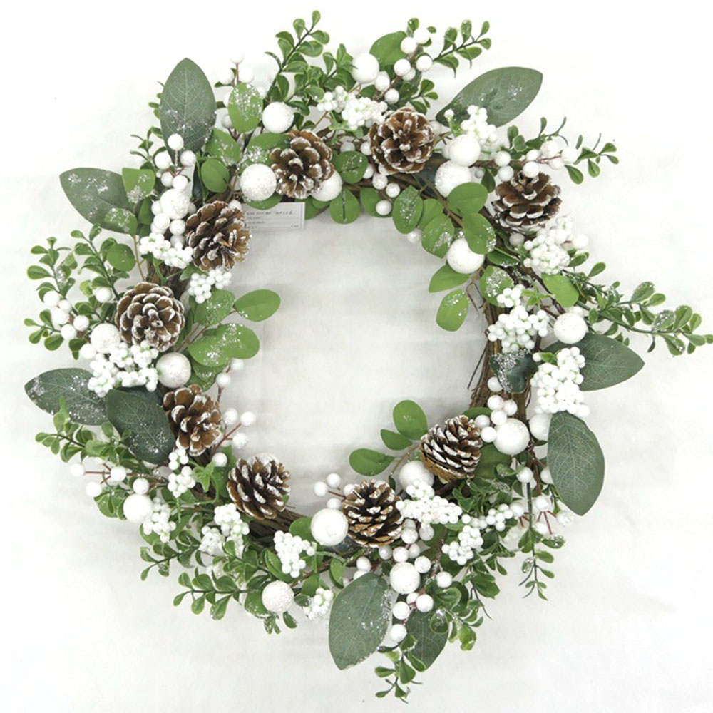 Colorful Ornamental decoration artificial flower real touch decoration simulation wreath artificial flowers for decoration