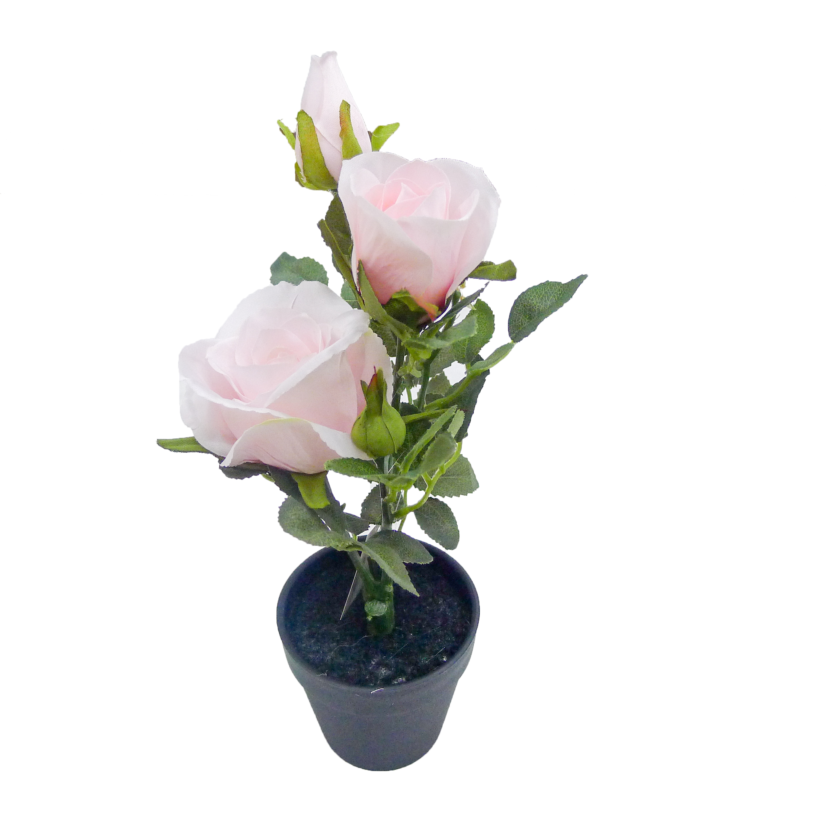Wholesale Fashion Warm decoration Spring Spray Pink Rose Home Door Decorations Artificial Pink Rose