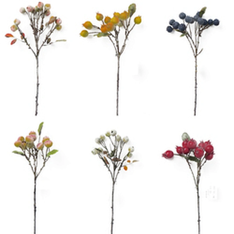 Wholesale fashion warm autumn spring floral artificial flower wholesale real touch wreath wreath decorations