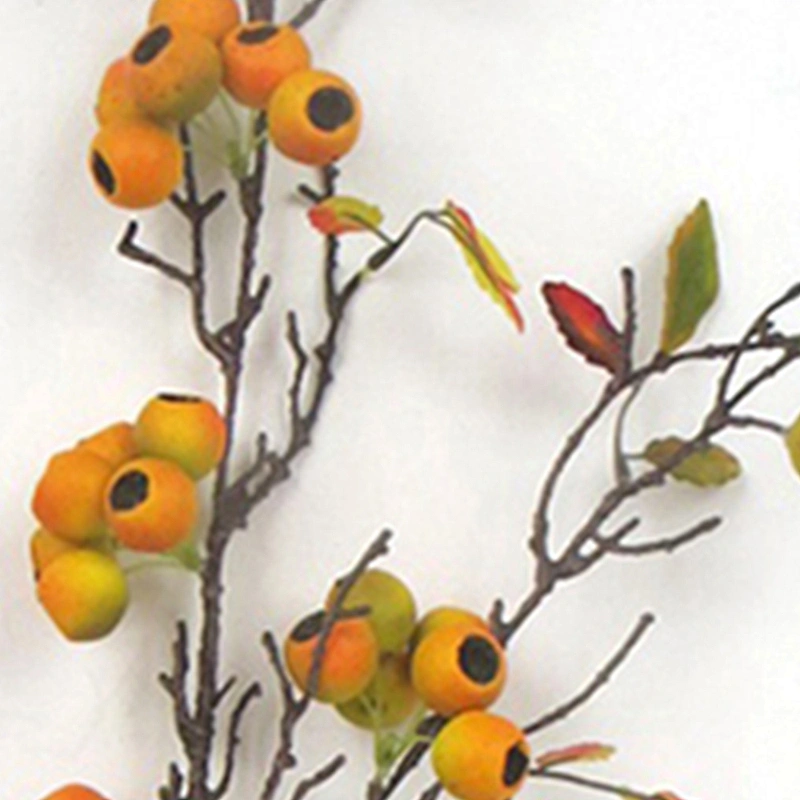 The Latest Fashion Artificial 107cm Autumn Wheat artificial red orange yellow flowers Out Door Decorations