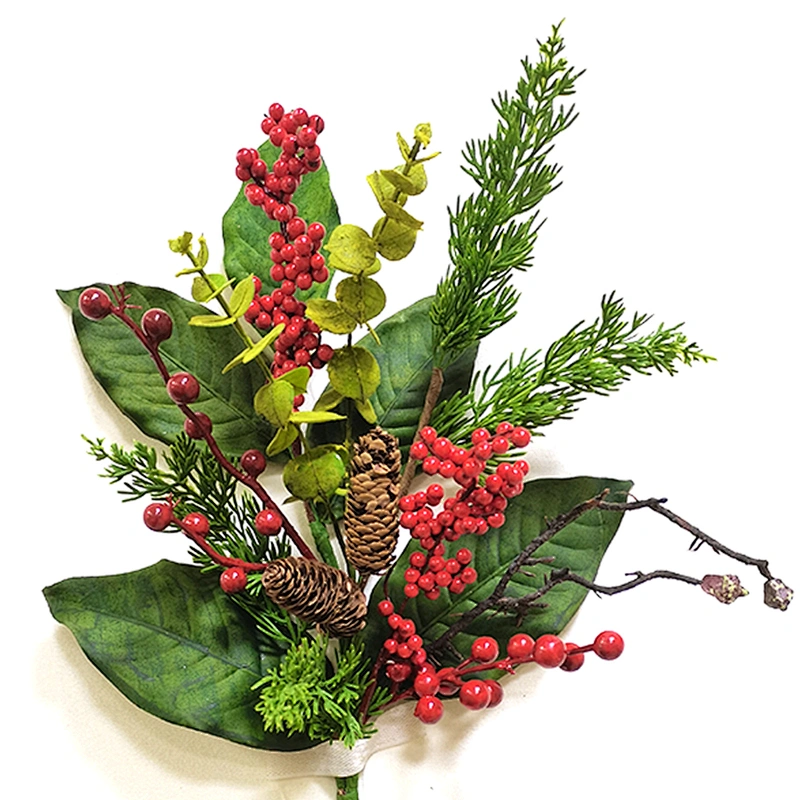 New Design Pine needles and 78.7cm leaves Arts And Crafts Hand Wrapped Floral leaves For sale